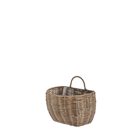 Esther  basket H17 cm. brown
