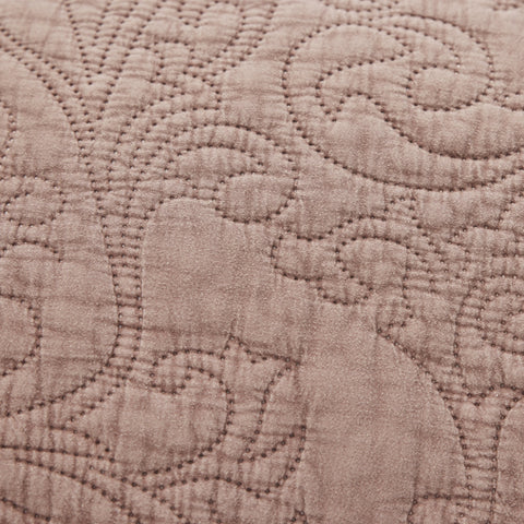 Isabelle bedspread 260x240 cm. rose tan