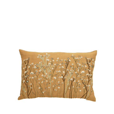 Elia cushion cover 60x40 cm. ochre