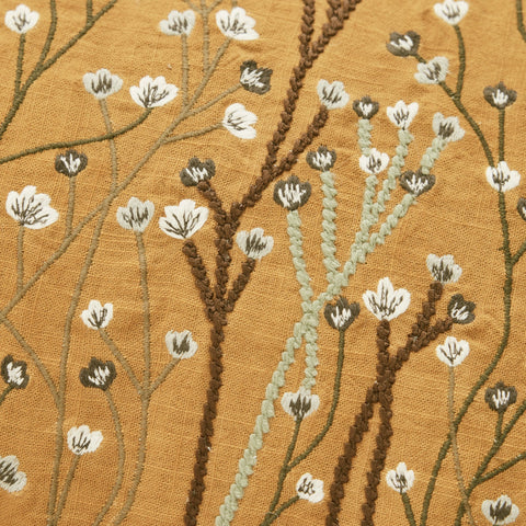 Elia cushion cover 60x40 cm. ochre