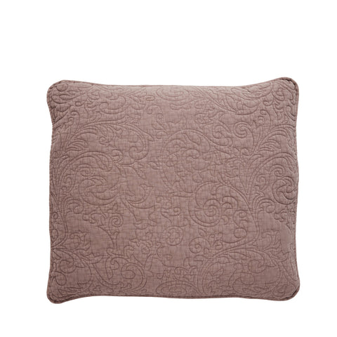 Isabelle cushion cover 60x60 cm. rose tan