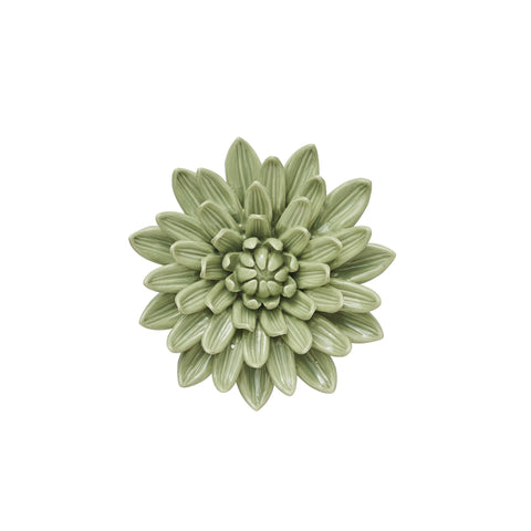 Floria wall decoration dusty green D13.2 H3.8