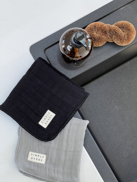 dish cloth Steel Grey