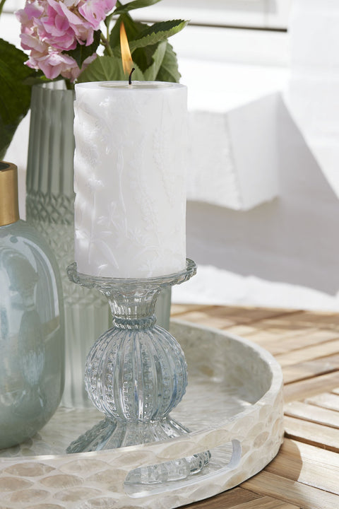 Helissia  decoration H26.5 cm. white