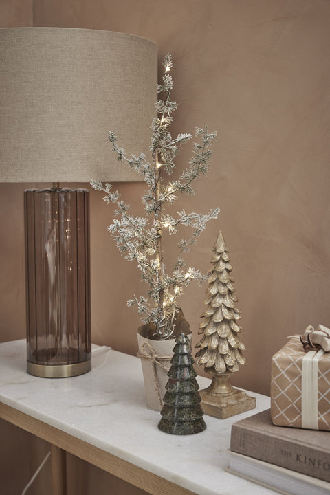 Gracie decoration light gold, Polyresin D9.2 H30.5