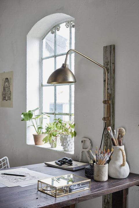 Sofinna wall lamp 48cm. light gold