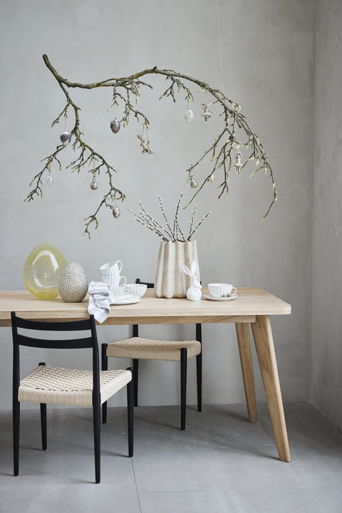 Camille cup/saucer 15.5x12.5 cm. off white