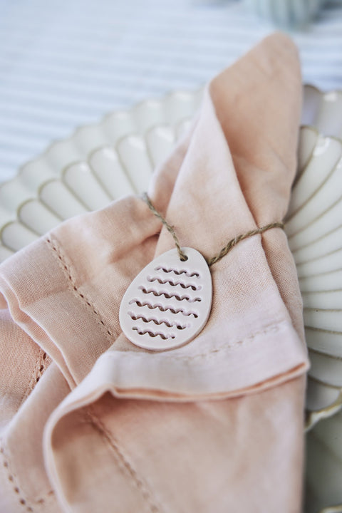 Angela napkin rose tan 45x45 cm