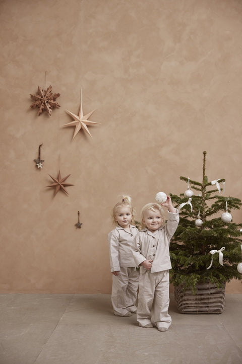 Elina decoration brown, Travertine 6.5X6.5 H1.5