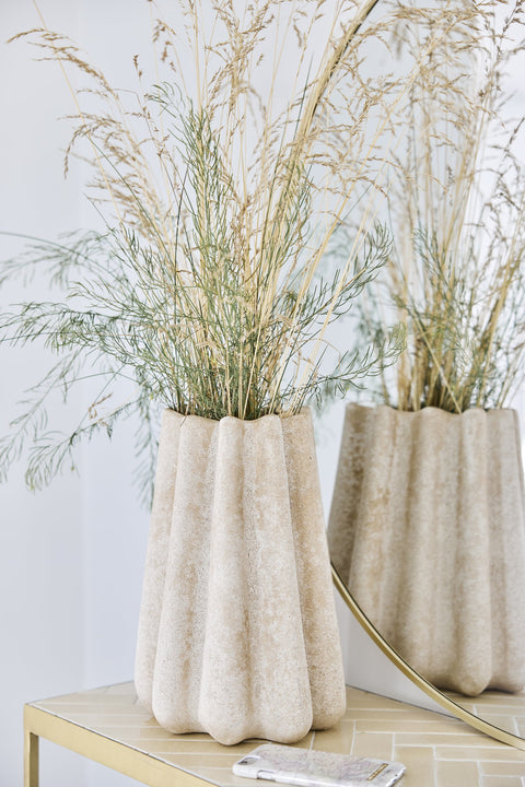 Elina decoration brown, Travertine 6.5X6.5 H1.5