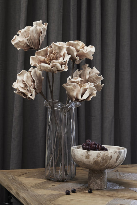 Alberta  vase H40 cm. clear