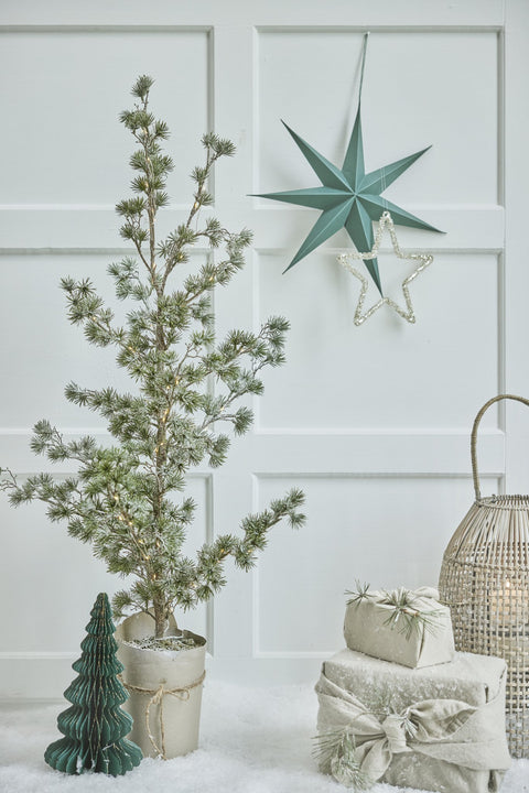 Pinea LED pine tree H115 cm. green with LED light