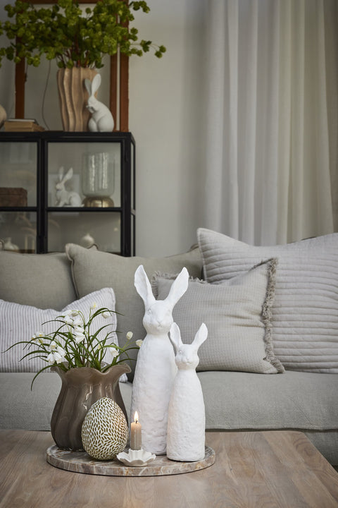 Scarlett vase linen D20 H20