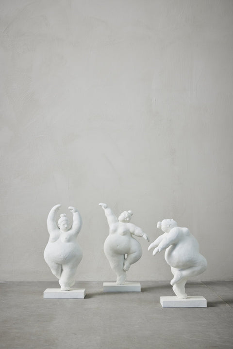 Serafina decoration H28.8 cm. white