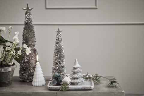 Elina  tray 25x25 cm. dark linen