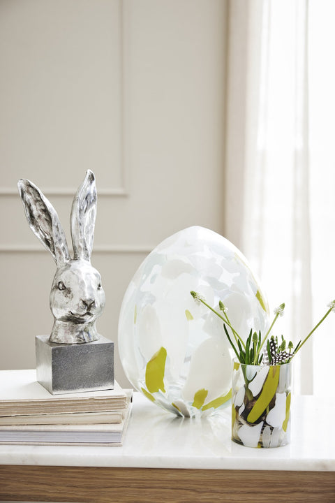 Semilla Easter Bunny Figrune H8.4 cm. silver