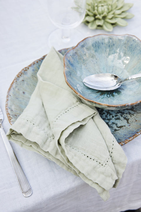 Angela napkin green haze 45x45 cm