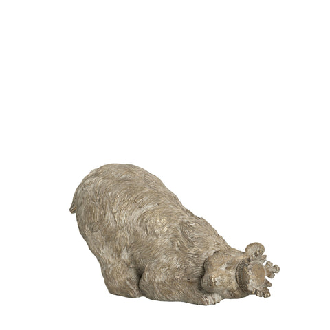 Sebina decoration H11.5 cm. antique light gold