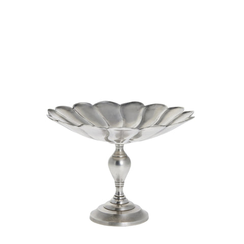 Philine  tray Ø22 cm. antique silver