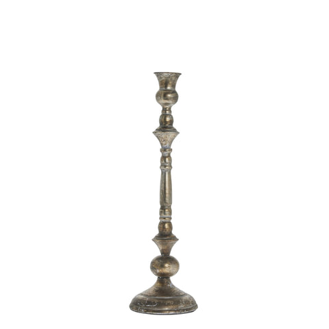 Misella  candlestick H42.5 cm. antique silver