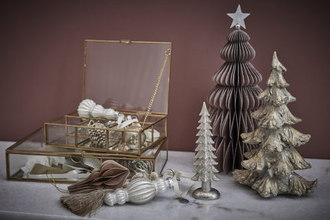 Sissia  decoration H15 cm. light gold