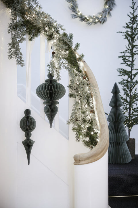 Vintia LED garland H5 cm. green