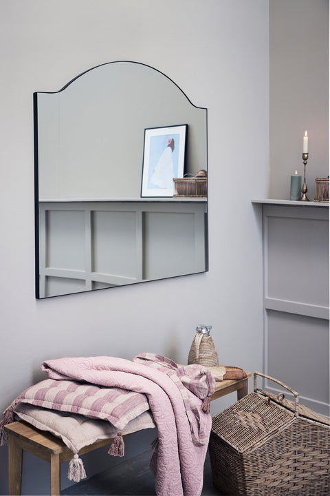 Isabelle throw rose dust 170x130 cm