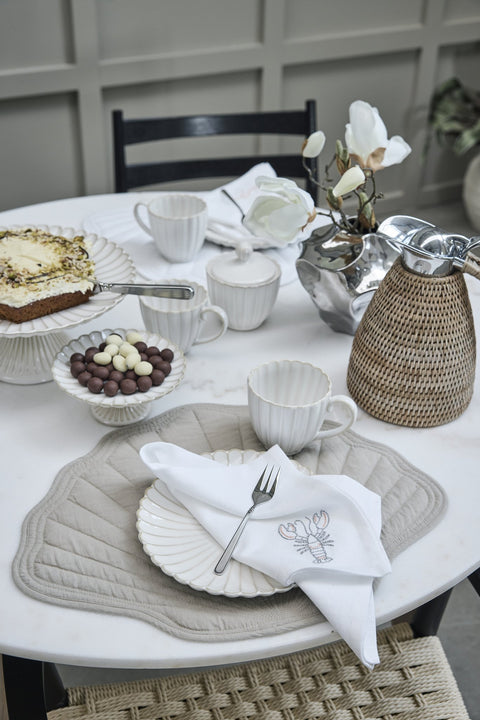 Camille dessert plate Ø19cm. off white