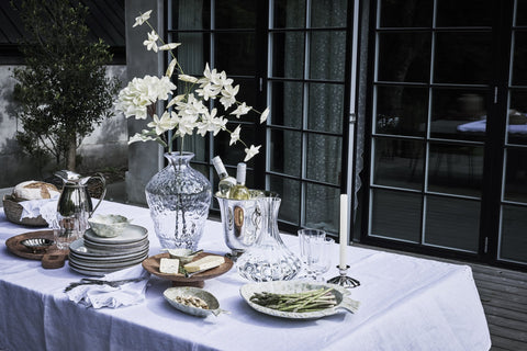 Merle  tray H5.5 cm. nature