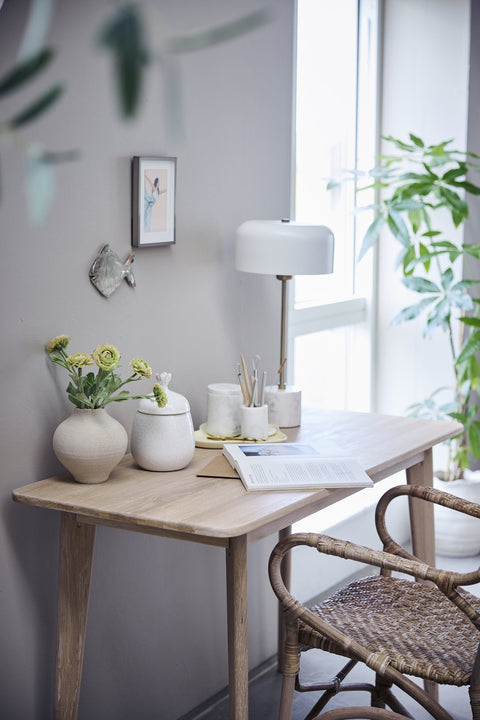 Sofillia table lamp 26X26X53 cm, White/L. Gold