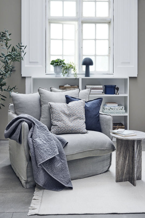 Isabelle throw grey 170x130 cm