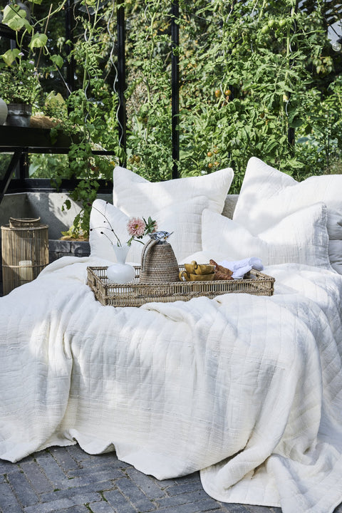 Isadora cushion cover 60x60 cm. off white