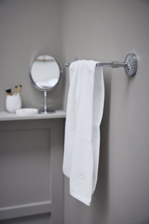 Liva towel rack silver