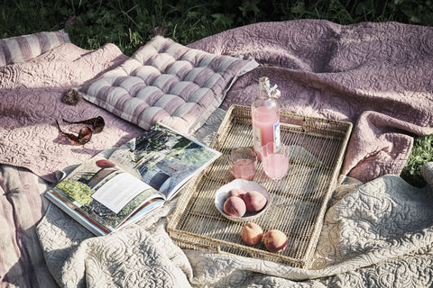 Isabelle throw linen 170x130 cm