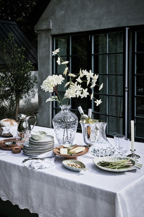 Merle  plate H2.5 cm. nature