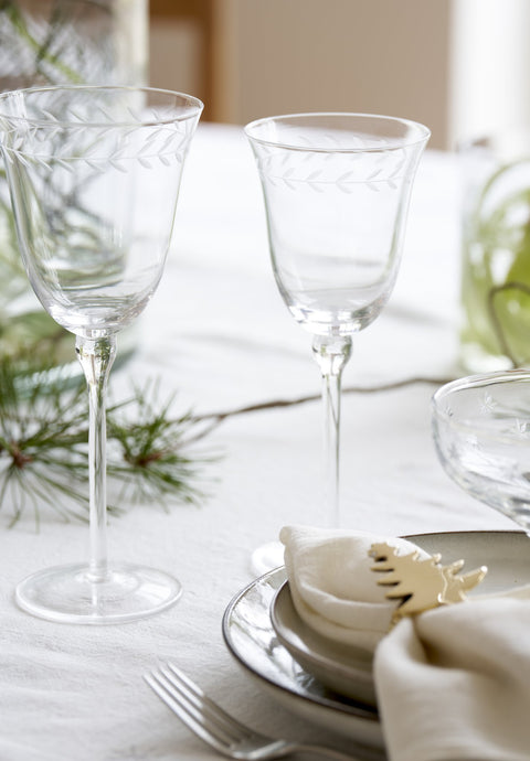 Dauphine white wine glass clear 24 cl