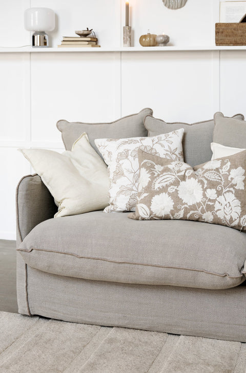 Efina cushion cover 50x50 cm. off white