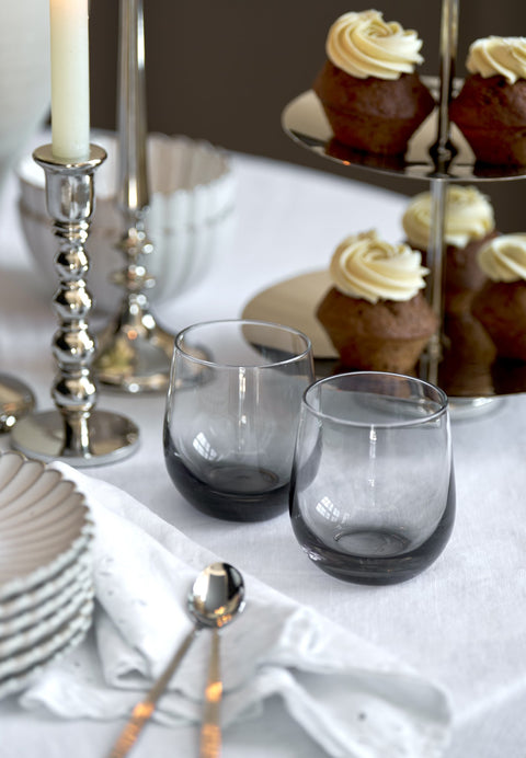 Victorinne water glass 45 cl. smoke