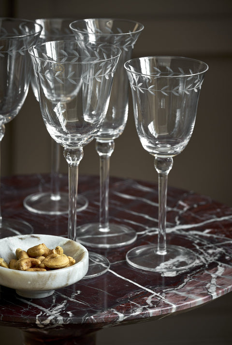 Dauphine white wine glass clear 24 cl