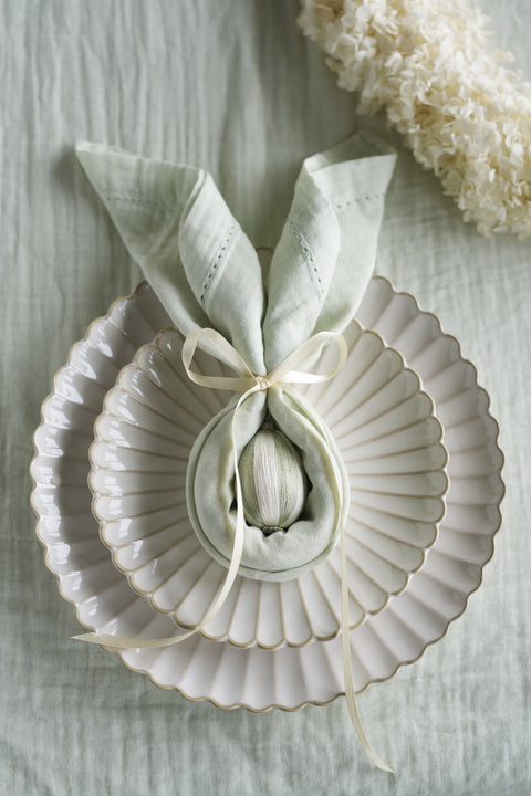 Camille dinner plate Ø27cm. off white