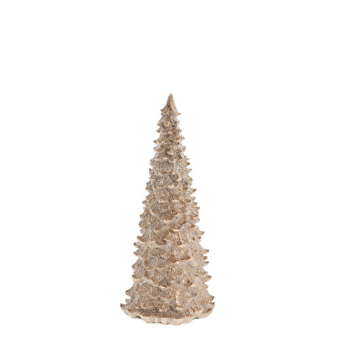 Semise tree H30 cm. light gold