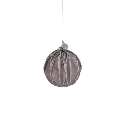 Navina bauble H8 cm. dark grey