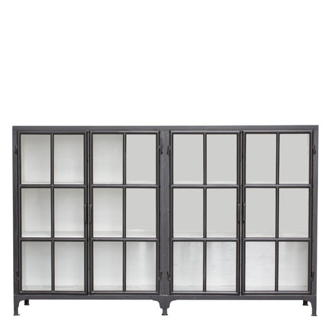 Depot cabinet 110x40 cm. black