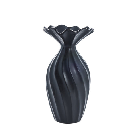 Susille vase Ø13.5X25 cm, Black