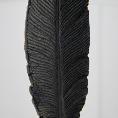Gillia decoration H38.5 cm. black