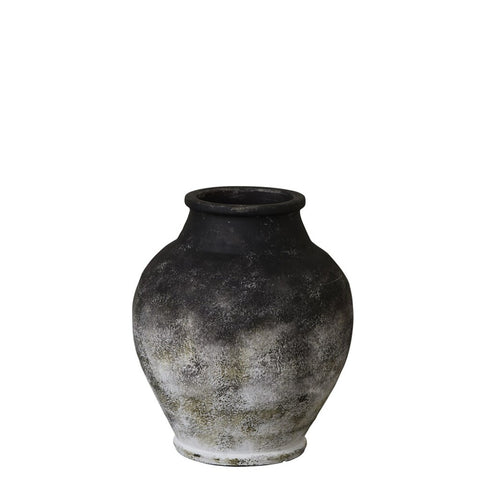 Anna vase H33 cm. antique black