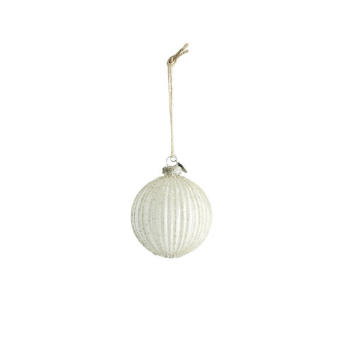 Norille bauble H9 cm. off white