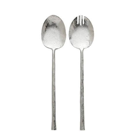 Demilla 2 pcs. salad servers 28 cm silver