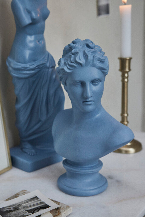 Statia figurine 20.5X12.5X30.5 cm, F. Blue