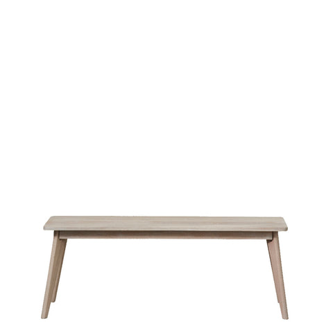 Ellie bench 45x30 cm. White wash